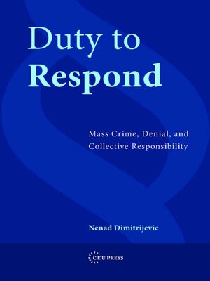 cover image of Duty to Respond